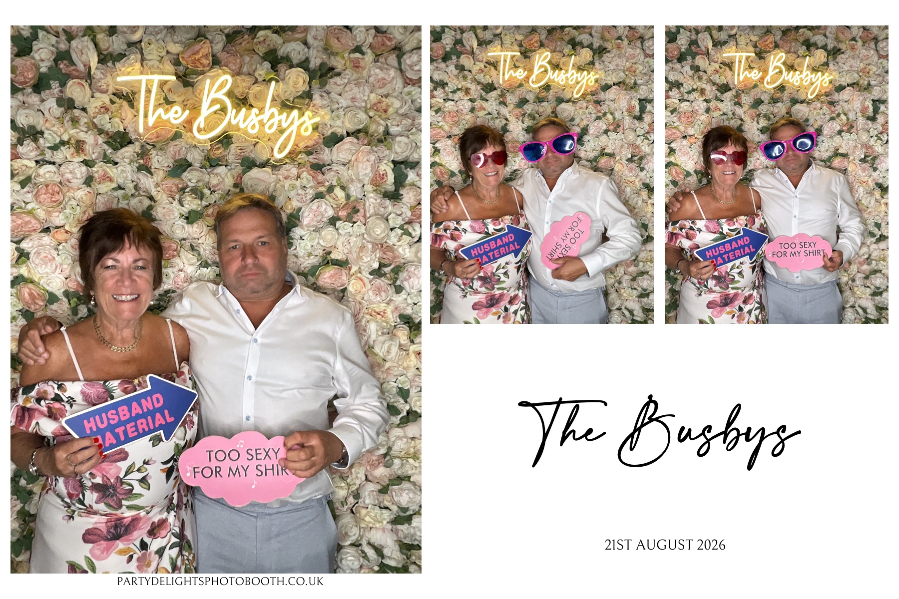 The Busbys | View more photos from the event at gallery.partydelightsphotobooth.co.uk/u/PartyDelightsPhotoBooth/The-Busbys