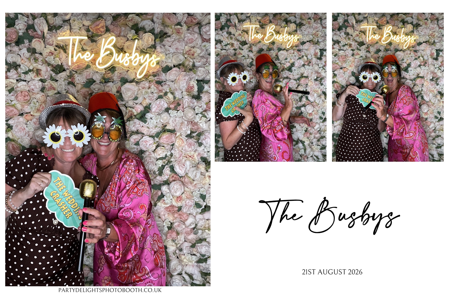 The Busbys | View more photos from the event at gallery.partydelightsphotobooth.co.uk/u/PartyDelightsPhotoBooth/The-Busbys