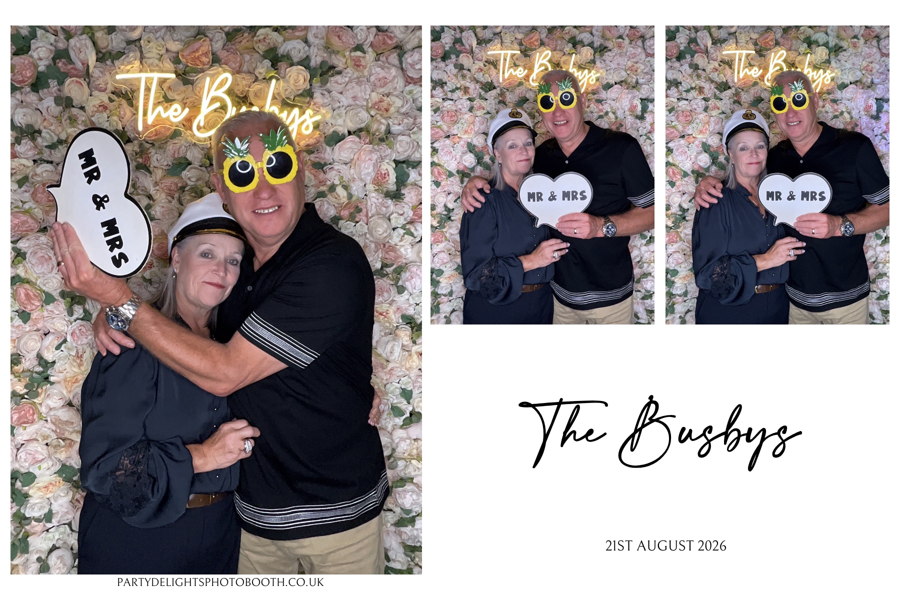 The Busbys | View more photos from the event at gallery.partydelightsphotobooth.co.uk/u/PartyDelightsPhotoBooth/The-Busbys