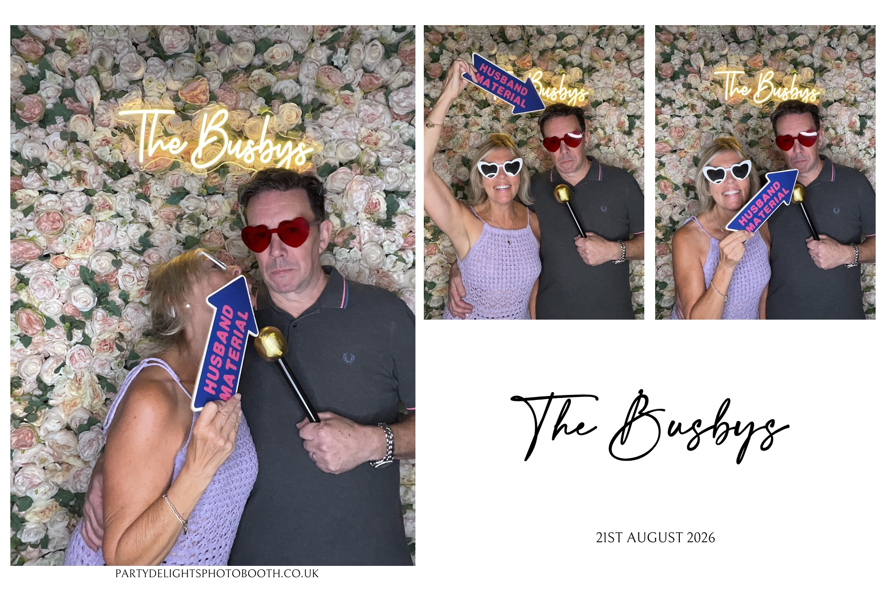 The Busbys | View more photos from the event at gallery.partydelightsphotobooth.co.uk/u/PartyDelightsPhotoBooth/The-Busbys