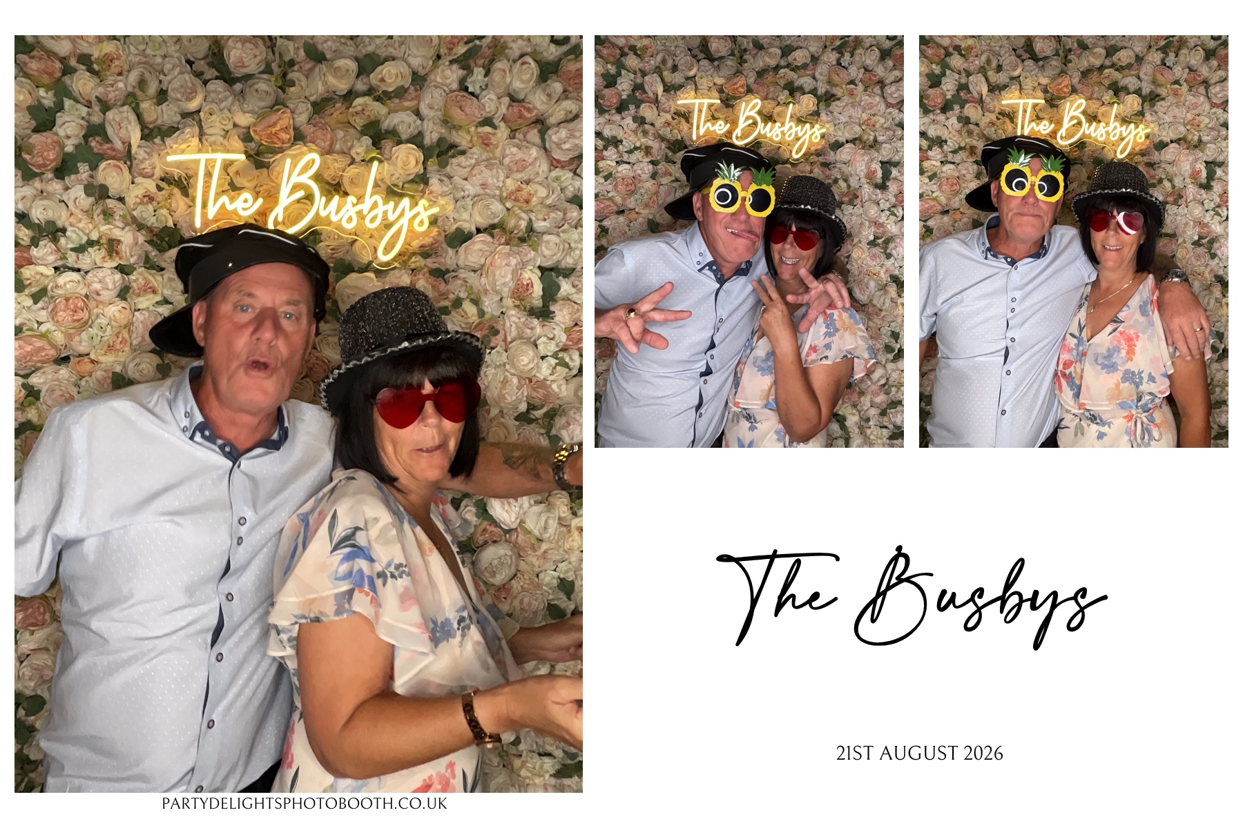 The Busbys | View more photos from the event at gallery.partydelightsphotobooth.co.uk/u/PartyDelightsPhotoBooth/The-Busbys
