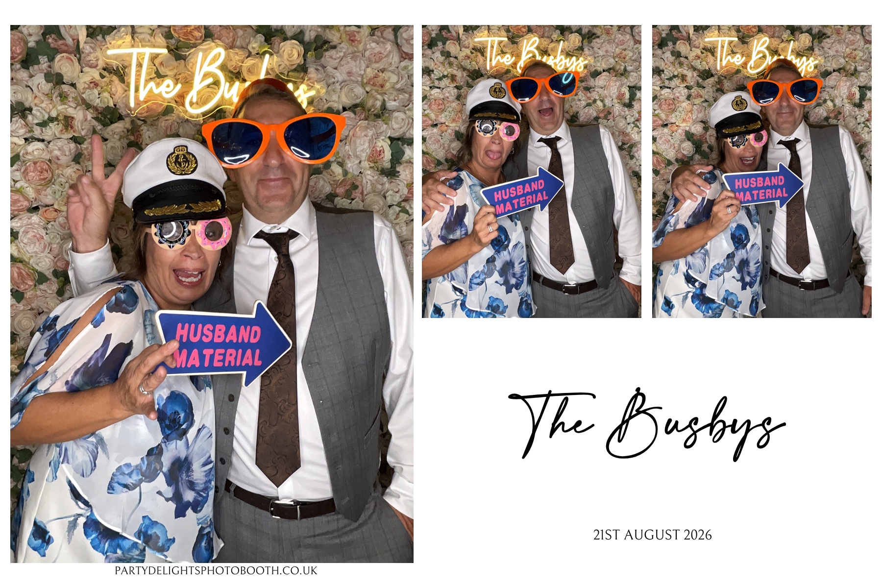 The Busbys | View more photos from the event at gallery.partydelightsphotobooth.co.uk/u/PartyDelightsPhotoBooth/The-Busbys