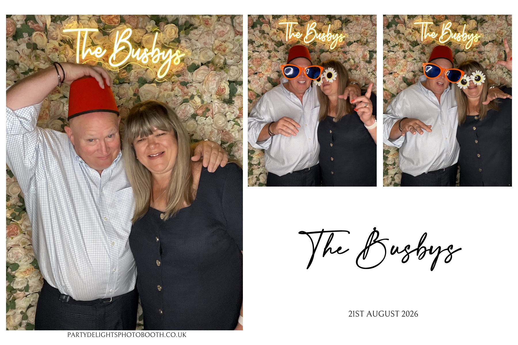 The Busbys | View more photos from the event at gallery.partydelightsphotobooth.co.uk/u/PartyDelightsPhotoBooth/The-Busbys