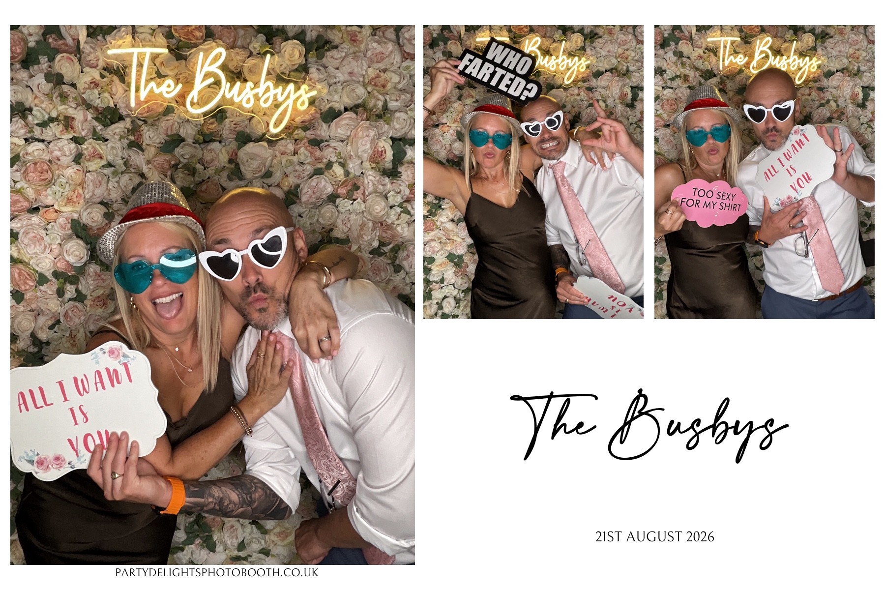 The Busbys | View more photos from the event at gallery.partydelightsphotobooth.co.uk/u/PartyDelightsPhotoBooth/The-Busbys