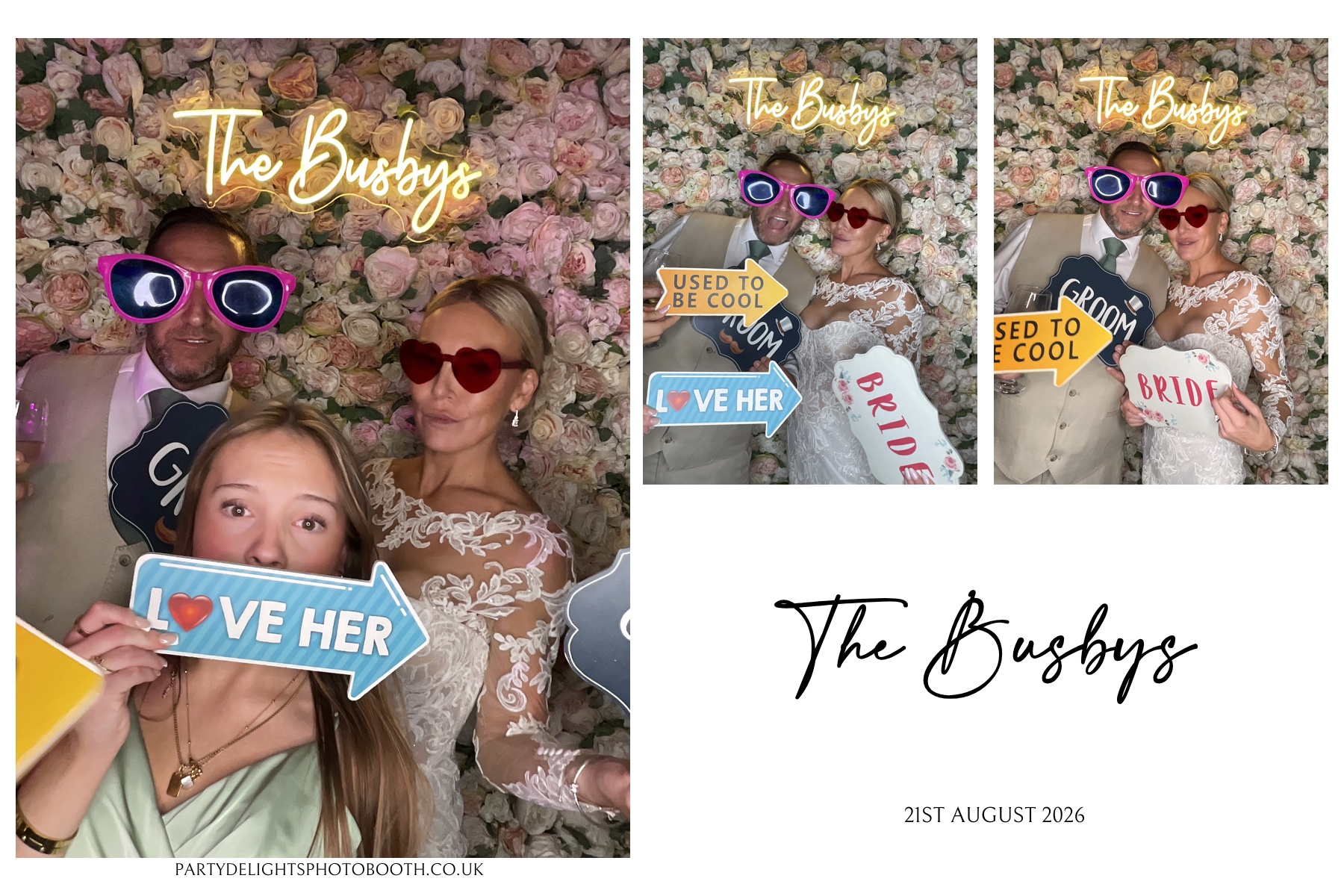 The Busbys | View more photos from the event at gallery.partydelightsphotobooth.co.uk/u/PartyDelightsPhotoBooth/The-Busbys