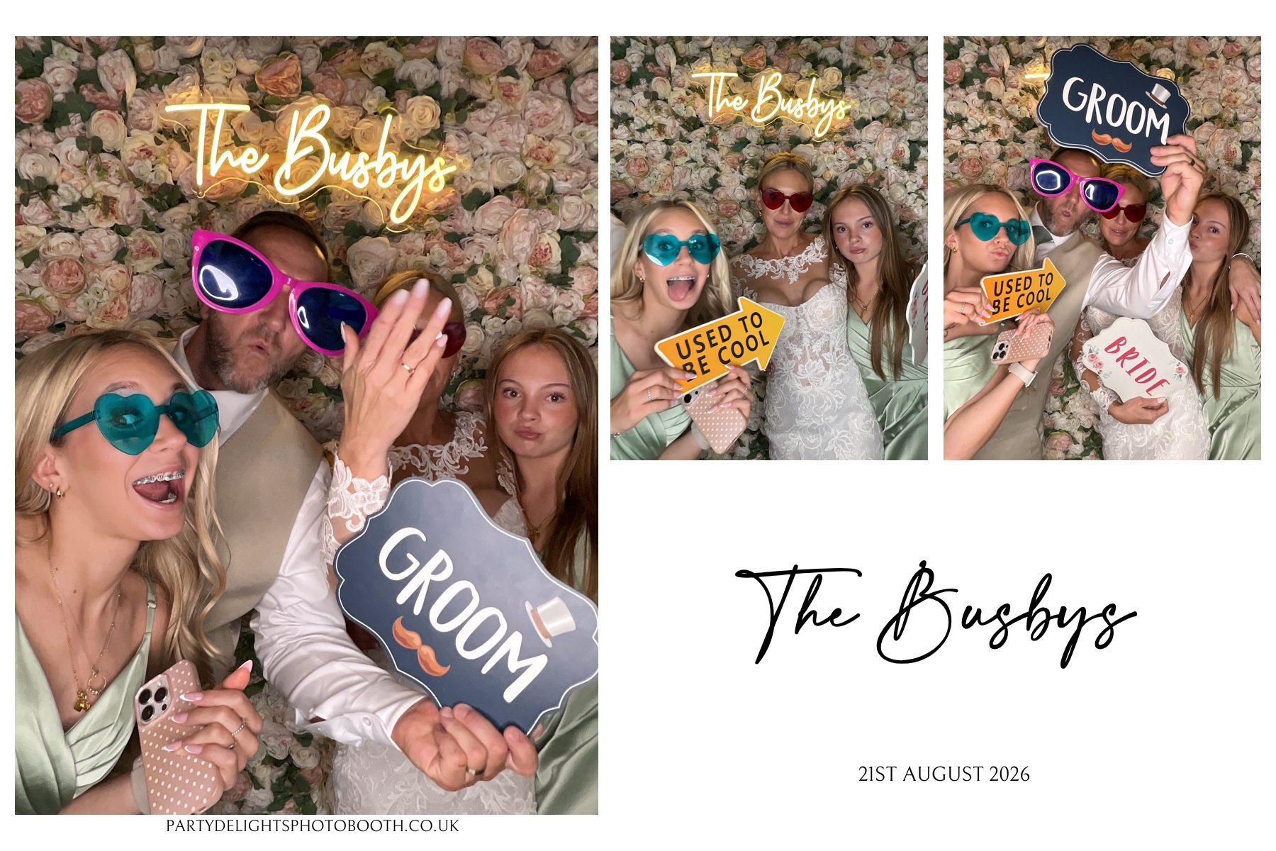 The Busbys | View more photos from the event at gallery.partydelightsphotobooth.co.uk/u/PartyDelightsPhotoBooth/The-Busbys