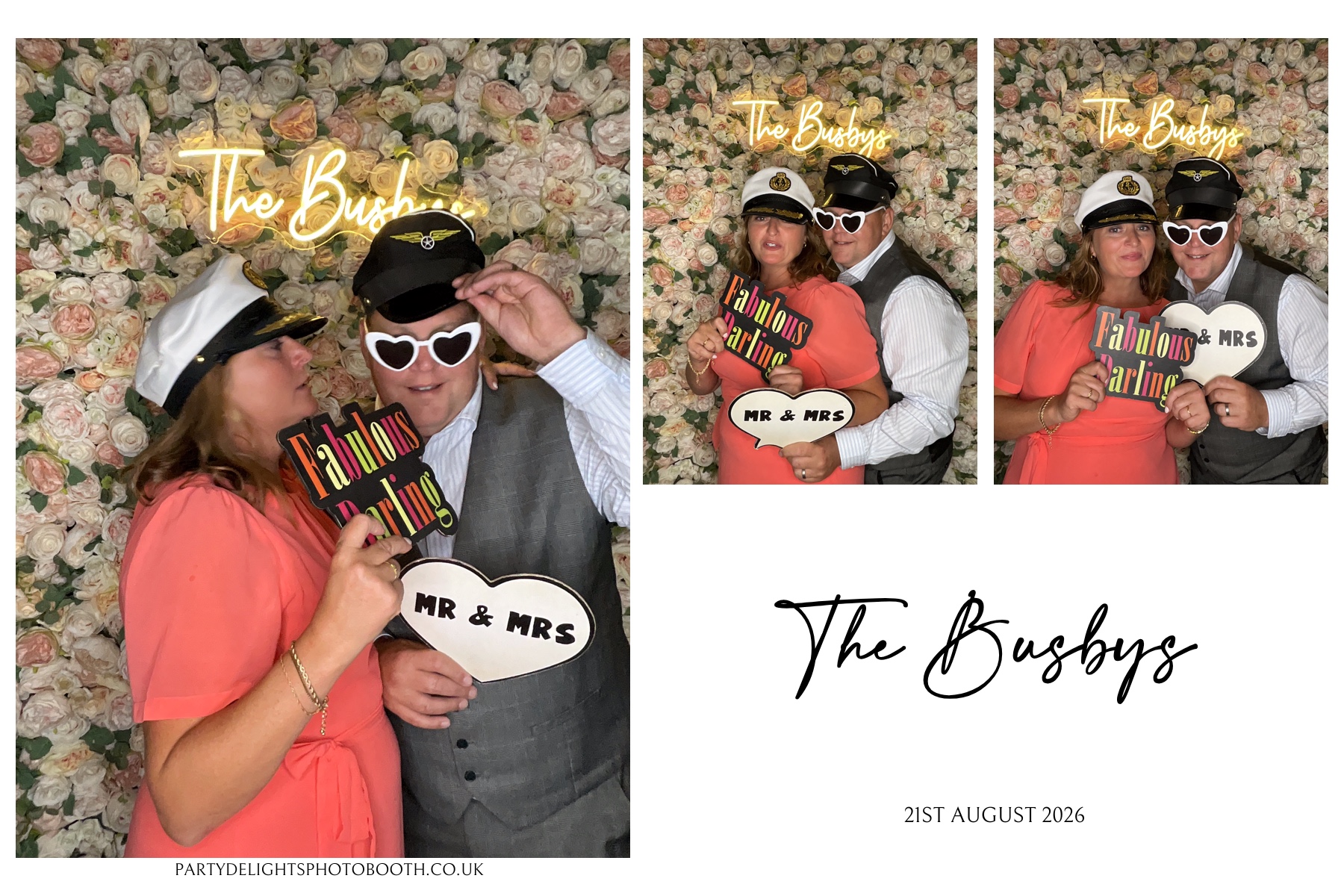 The Busbys | View more photos from the event at gallery.partydelightsphotobooth.co.uk/u/PartyDelightsPhotoBooth/The-Busbys