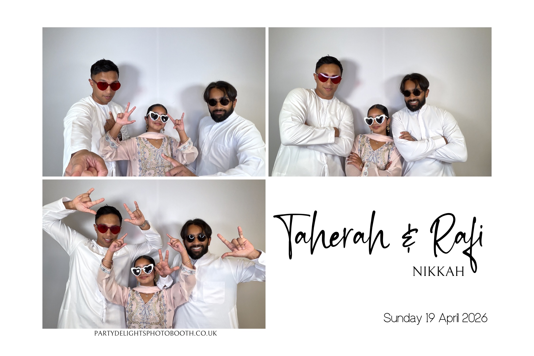 The Nikkah of Taherah and Rafi | View more photos from the event at gallery.partydelightsphotobooth.co.uk/u/PartyDelightsPhotoBooth/The-Nikkah-of-Taherah-and-Rafi