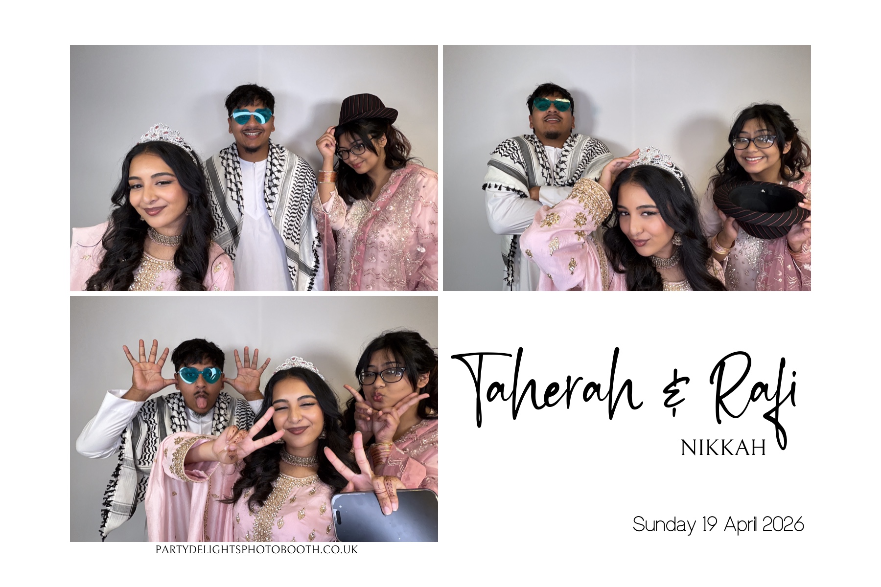 The Nikkah of Taherah and Rafi | View more photos from the event at gallery.partydelightsphotobooth.co.uk/u/PartyDelightsPhotoBooth/The-Nikkah-of-Taherah-and-Rafi