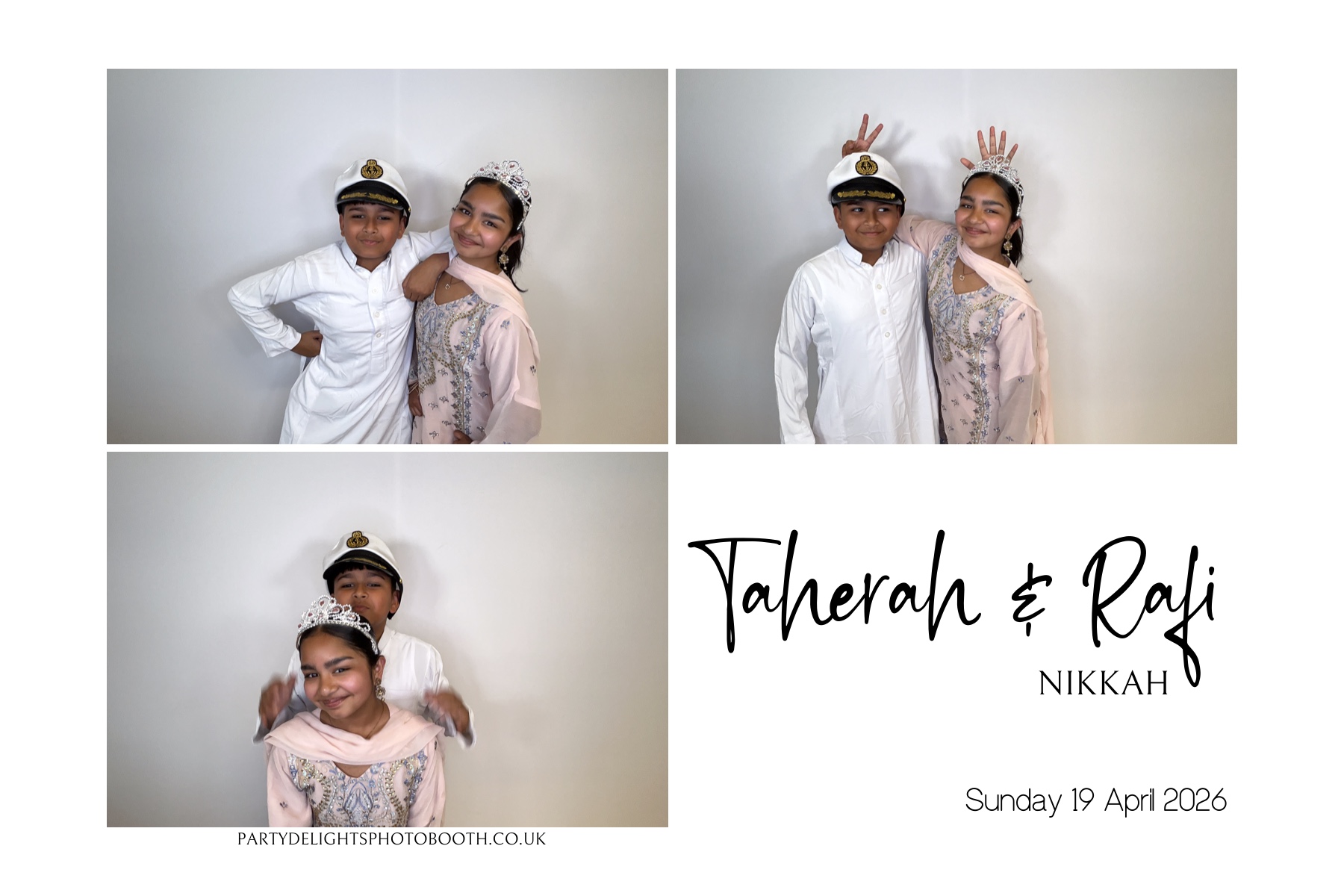 The Nikkah of Taherah and Rafi | View more photos from the event at gallery.partydelightsphotobooth.co.uk/u/PartyDelightsPhotoBooth/The-Nikkah-of-Taherah-and-Rafi