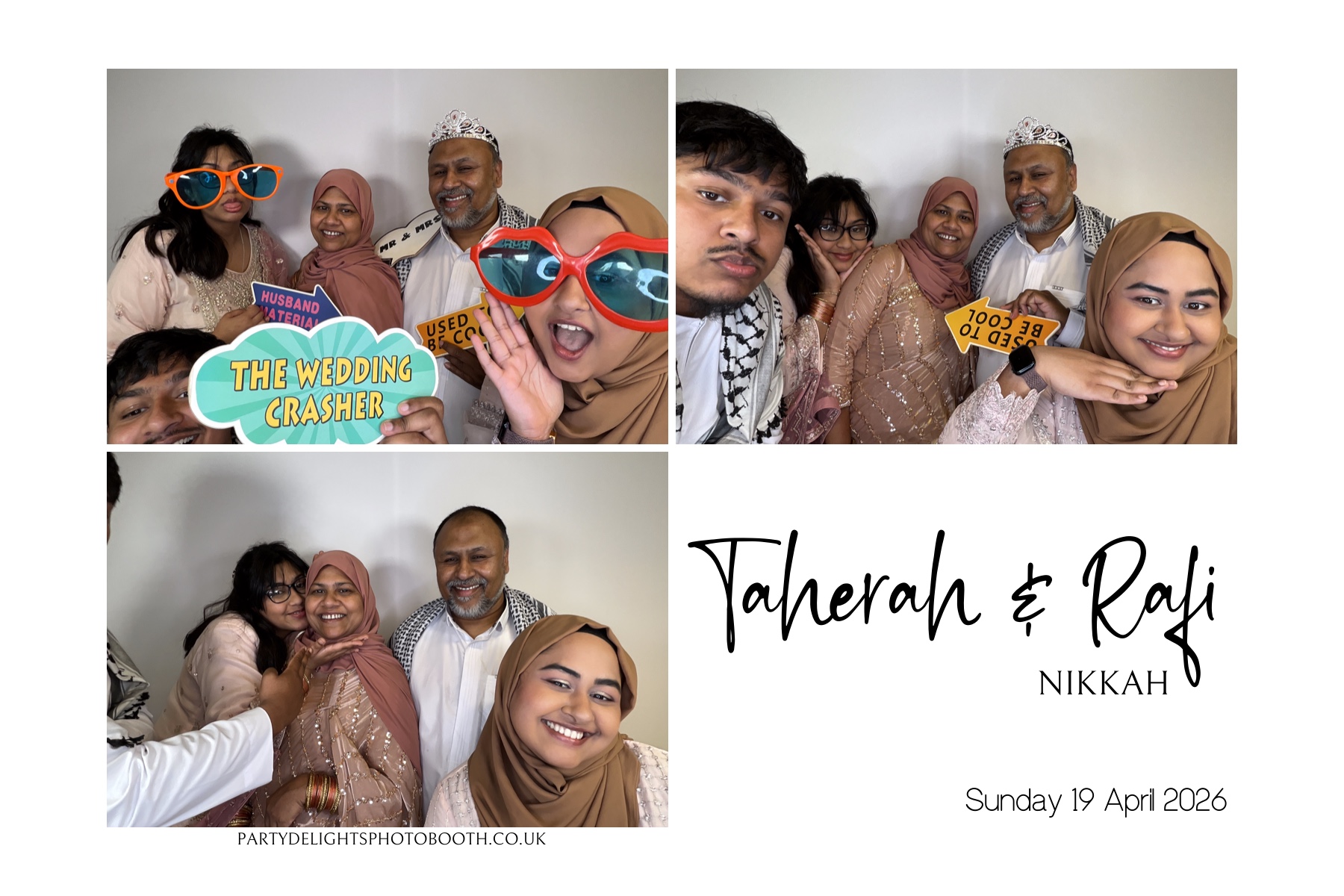 The Nikkah of Taherah and Rafi | View more photos from the event at gallery.partydelightsphotobooth.co.uk/u/PartyDelightsPhotoBooth/The-Nikkah-of-Taherah-and-Rafi