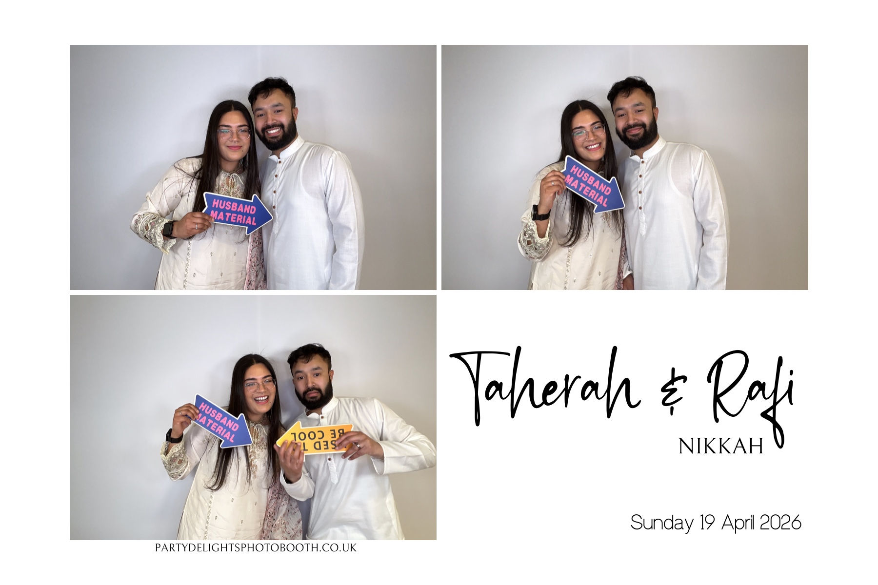 The Nikkah of Taherah and Rafi | View more photos from the event at gallery.partydelightsphotobooth.co.uk/u/PartyDelightsPhotoBooth/The-Nikkah-of-Taherah-and-Rafi