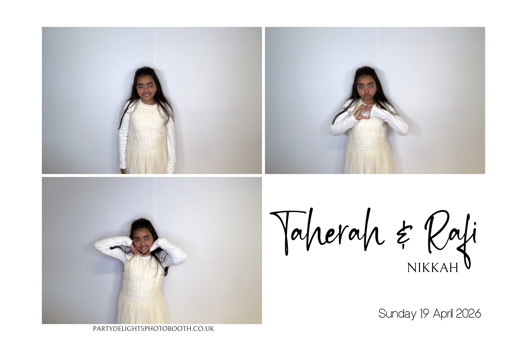 The Nikkah of Taherah and Rafi | View more photos from the event at gallery.partydelightsphotobooth.co.uk/u/PartyDelightsPhotoBooth/The-Nikkah-of-Taherah-and-Rafi