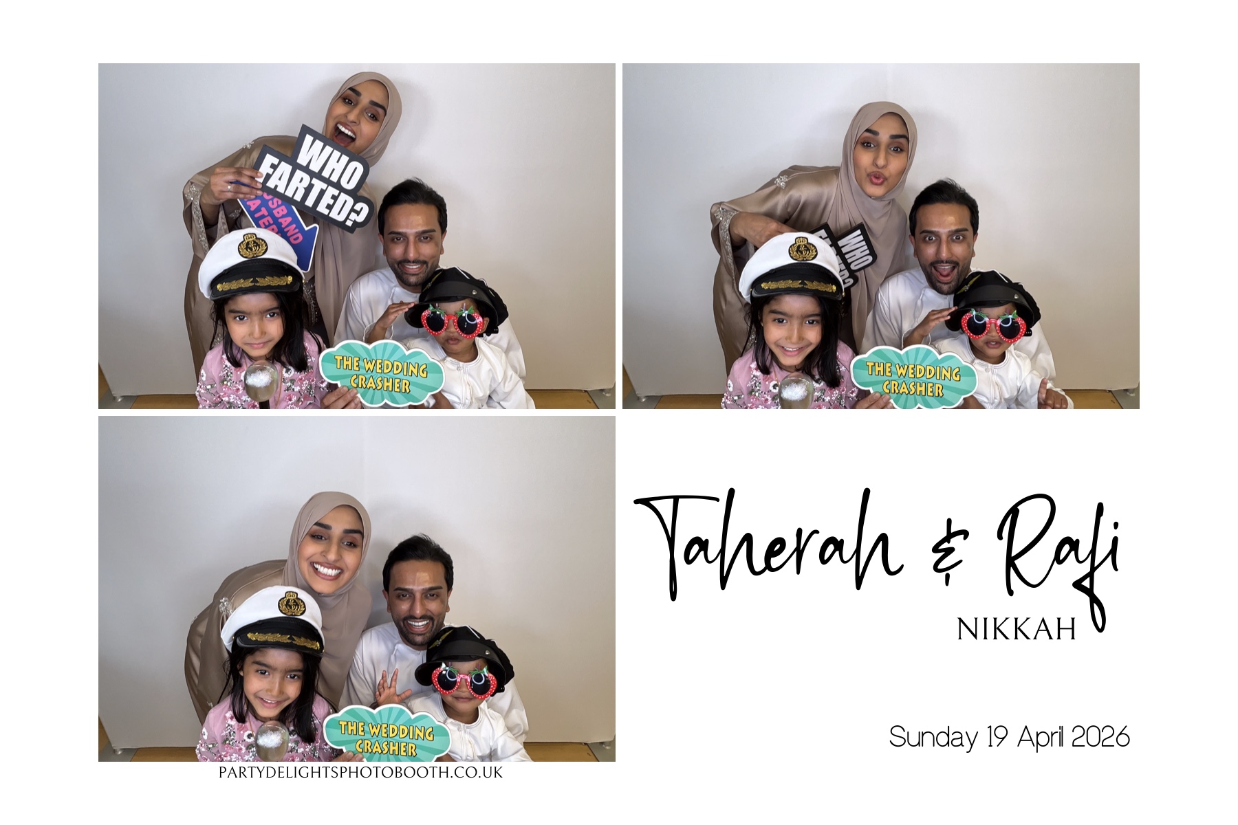 The Nikkah of Taherah and Rafi | View more photos from the event at gallery.partydelightsphotobooth.co.uk/u/PartyDelightsPhotoBooth/The-Nikkah-of-Taherah-and-Rafi