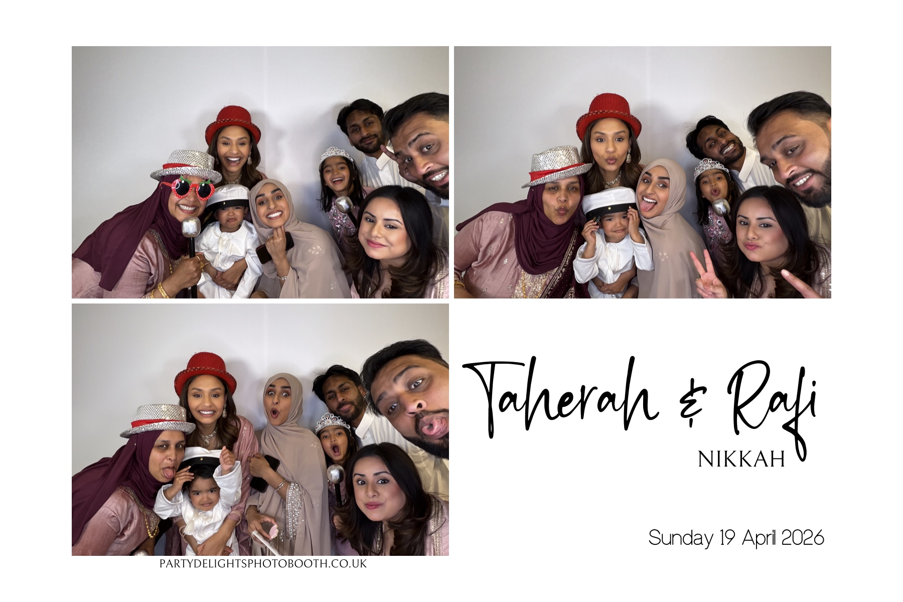 The Nikkah of Taherah and Rafi | View more photos from the event at gallery.partydelightsphotobooth.co.uk/u/PartyDelightsPhotoBooth/The-Nikkah-of-Taherah-and-Rafi