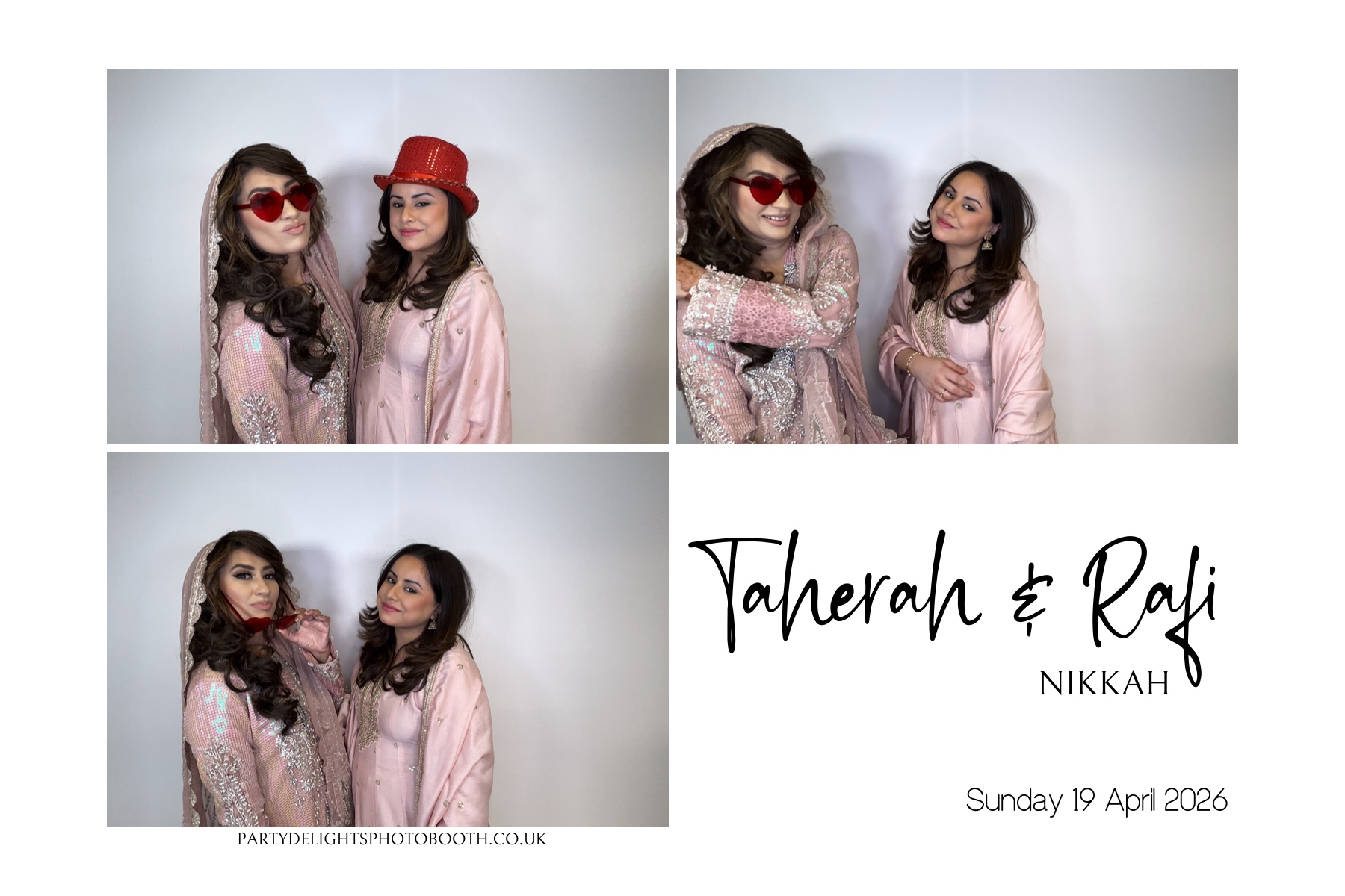 The Nikkah of Taherah and Rafi | View more photos from the event at gallery.partydelightsphotobooth.co.uk/u/PartyDelightsPhotoBooth/The-Nikkah-of-Taherah-and-Rafi