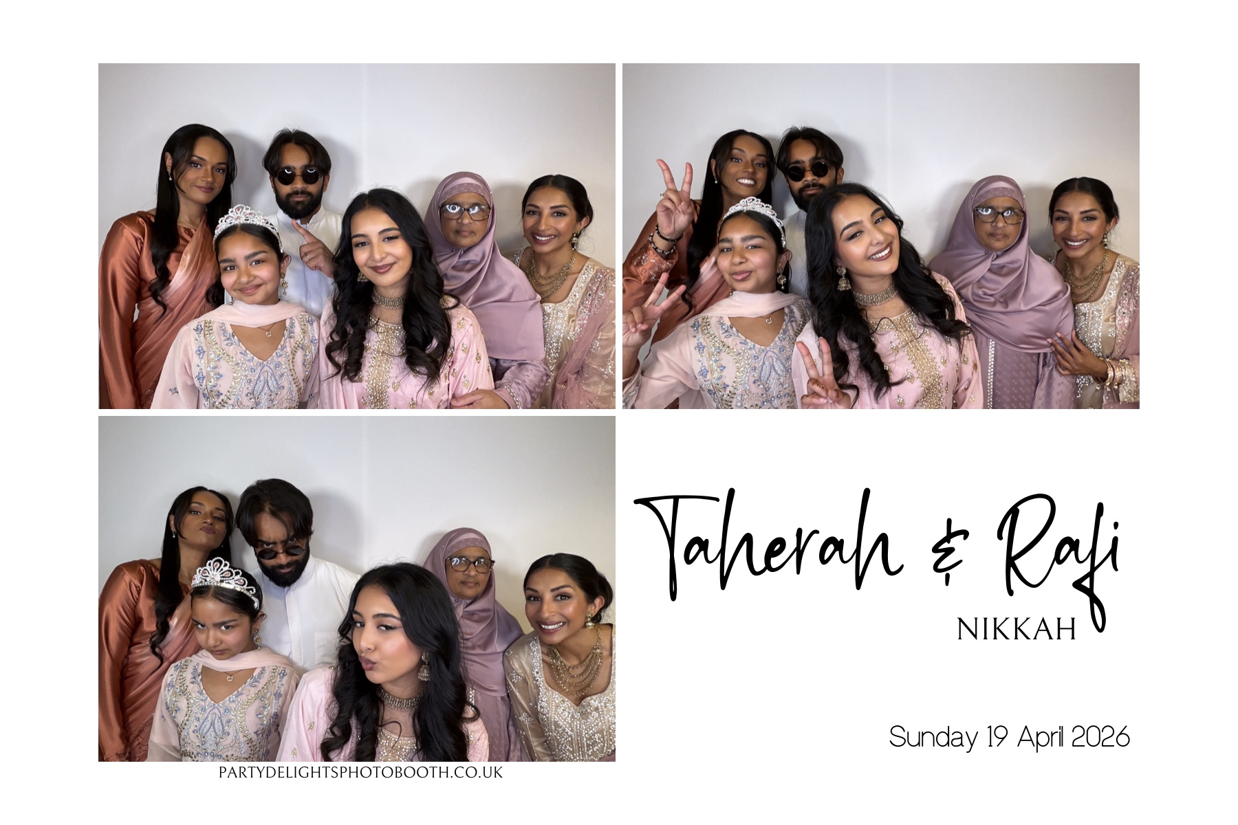 The Nikkah of Taherah and Rafi | View more photos from the event at gallery.partydelightsphotobooth.co.uk/u/PartyDelightsPhotoBooth/The-Nikkah-of-Taherah-and-Rafi