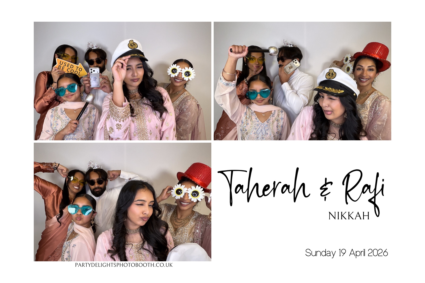 The Nikkah of Taherah and Rafi | View more photos from the event at gallery.partydelightsphotobooth.co.uk/u/PartyDelightsPhotoBooth/The-Nikkah-of-Taherah-and-Rafi