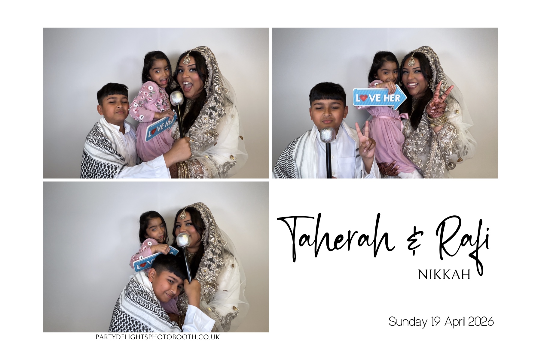 The Nikkah of Taherah and Rafi | View more photos from the event at gallery.partydelightsphotobooth.co.uk/u/PartyDelightsPhotoBooth/The-Nikkah-of-Taherah-and-Rafi
