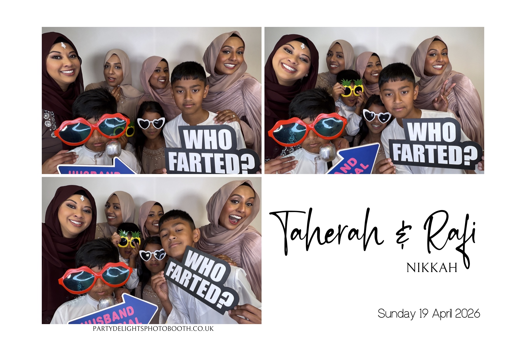 The Nikkah of Taherah and Rafi | View more photos from the event at gallery.partydelightsphotobooth.co.uk/u/PartyDelightsPhotoBooth/The-Nikkah-of-Taherah-and-Rafi