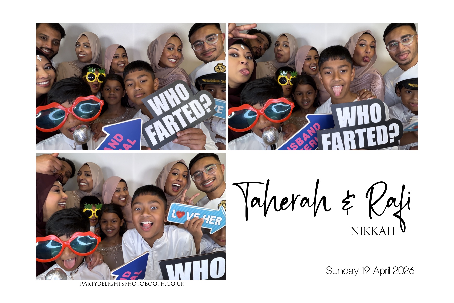 The Nikkah of Taherah and Rafi | View more photos from the event at gallery.partydelightsphotobooth.co.uk/u/PartyDelightsPhotoBooth/The-Nikkah-of-Taherah-and-Rafi