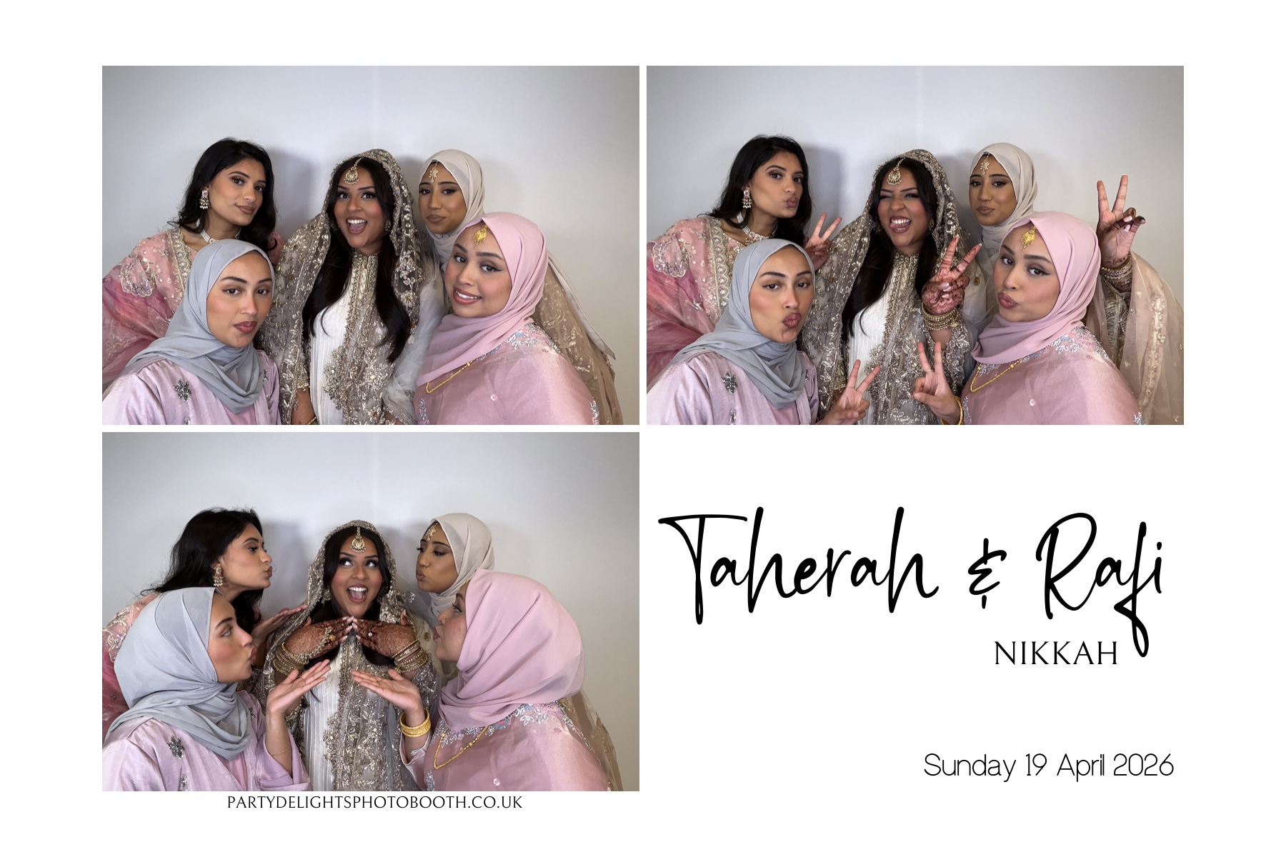 The Nikkah of Taherah and Rafi | View more photos from the event at gallery.partydelightsphotobooth.co.uk/u/PartyDelightsPhotoBooth/The-Nikkah-of-Taherah-and-Rafi