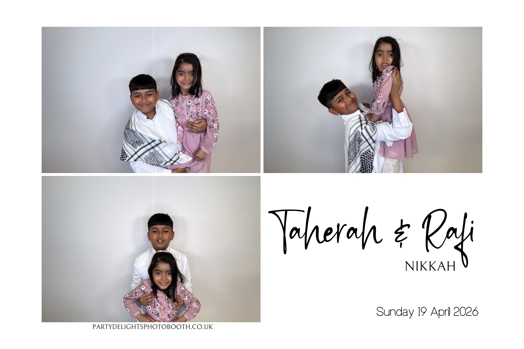 The Nikkah of Taherah and Rafi | View more photos from the event at gallery.partydelightsphotobooth.co.uk/u/PartyDelightsPhotoBooth/The-Nikkah-of-Taherah-and-Rafi