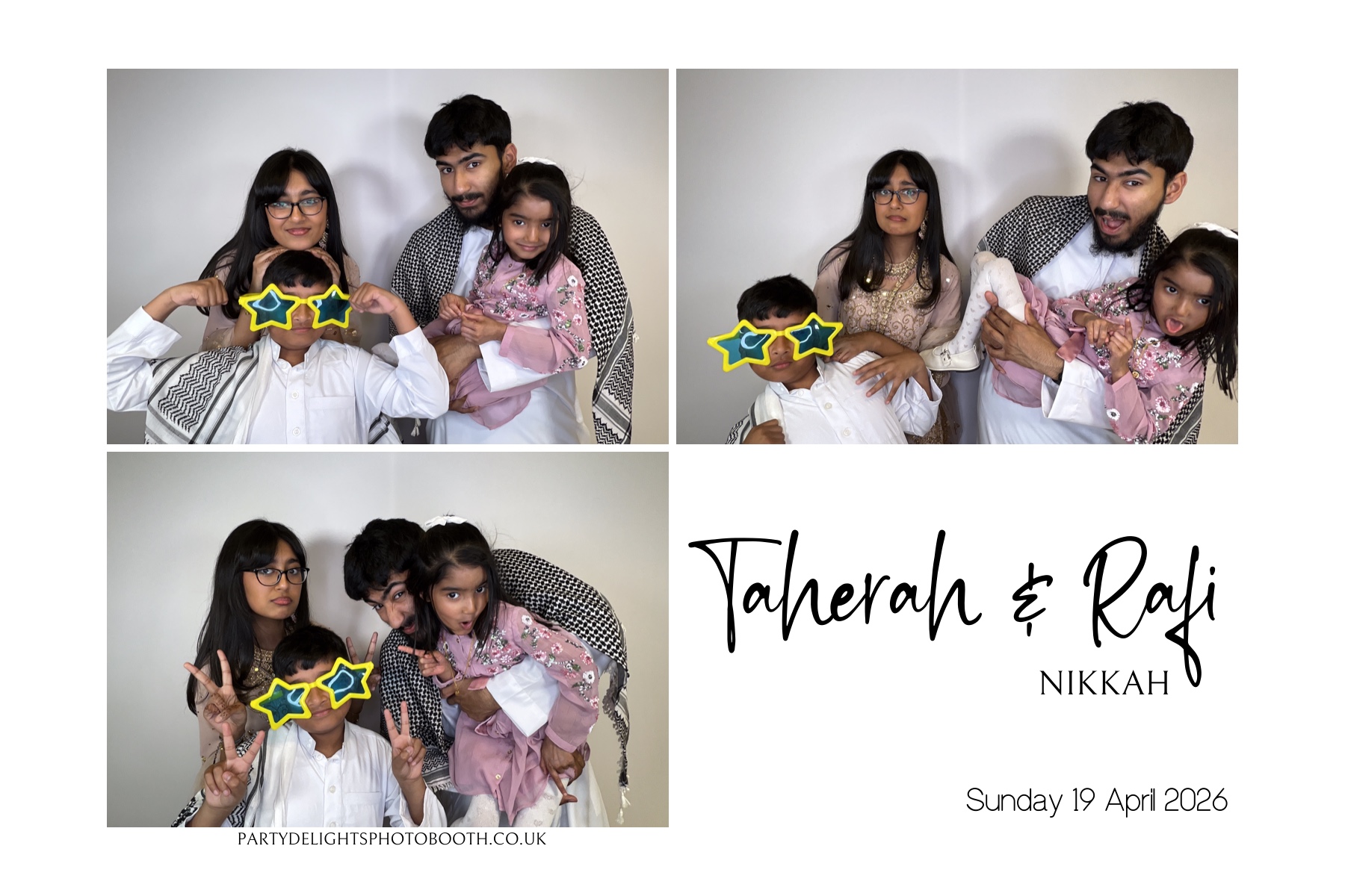 The Nikkah of Taherah and Rafi | View more photos from the event at gallery.partydelightsphotobooth.co.uk/u/PartyDelightsPhotoBooth/The-Nikkah-of-Taherah-and-Rafi