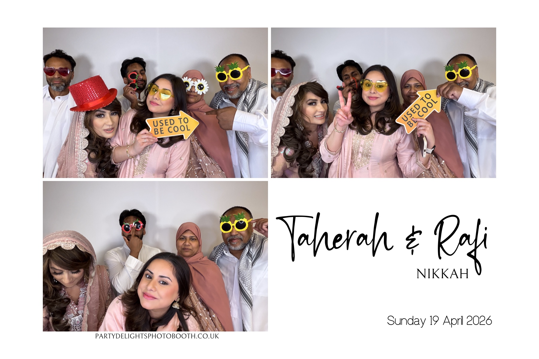 The Nikkah of Taherah and Rafi | View more photos from the event at gallery.partydelightsphotobooth.co.uk/u/PartyDelightsPhotoBooth/The-Nikkah-of-Taherah-and-Rafi