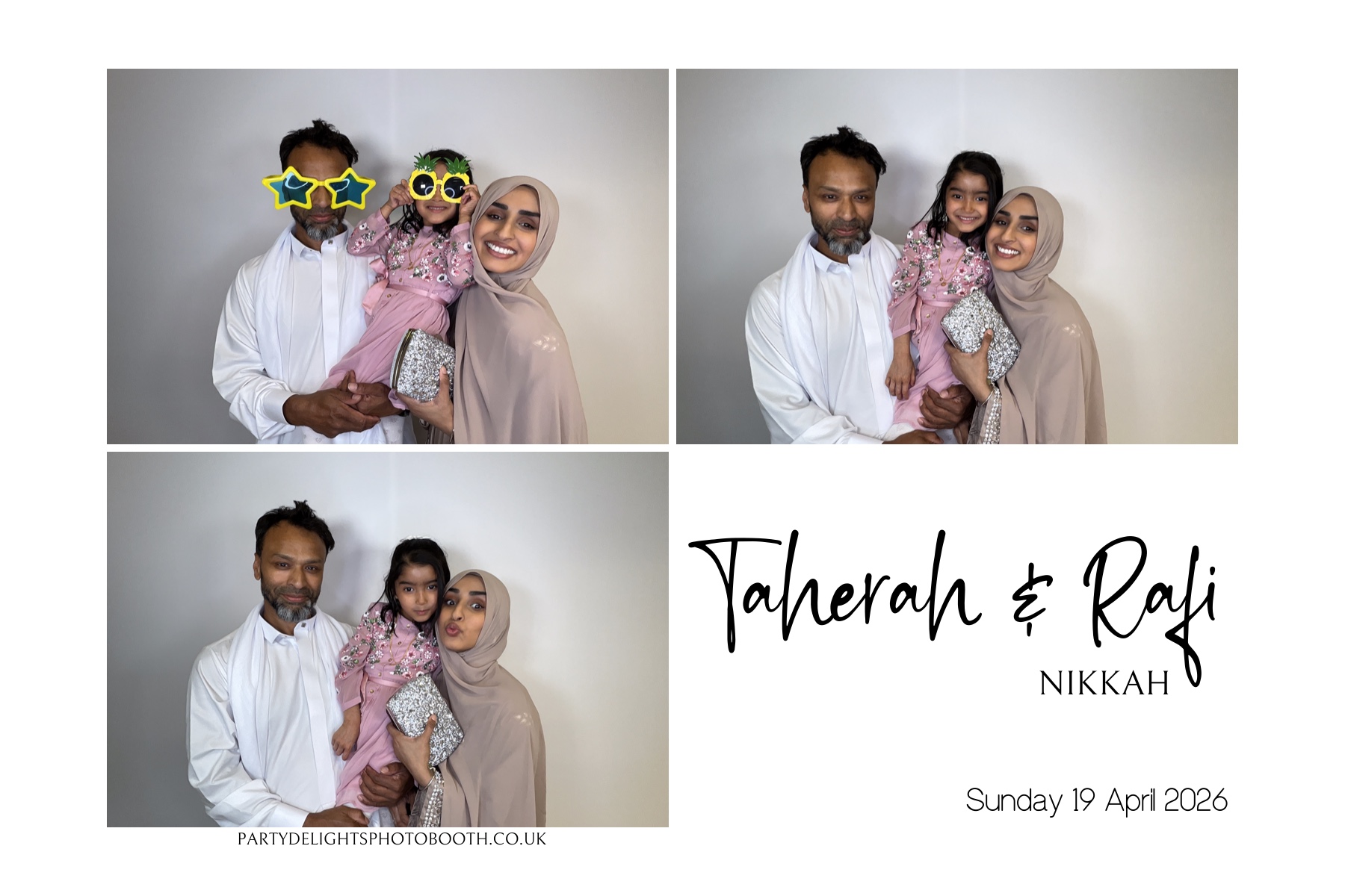 The Nikkah of Taherah and Rafi | View more photos from the event at gallery.partydelightsphotobooth.co.uk/u/PartyDelightsPhotoBooth/The-Nikkah-of-Taherah-and-Rafi