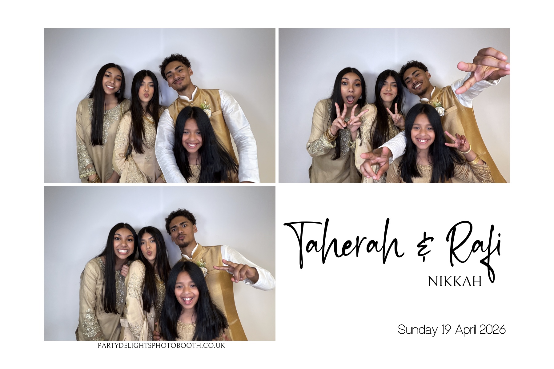 The Nikkah of Taherah and Rafi | View more photos from the event at gallery.partydelightsphotobooth.co.uk/u/PartyDelightsPhotoBooth/The-Nikkah-of-Taherah-and-Rafi