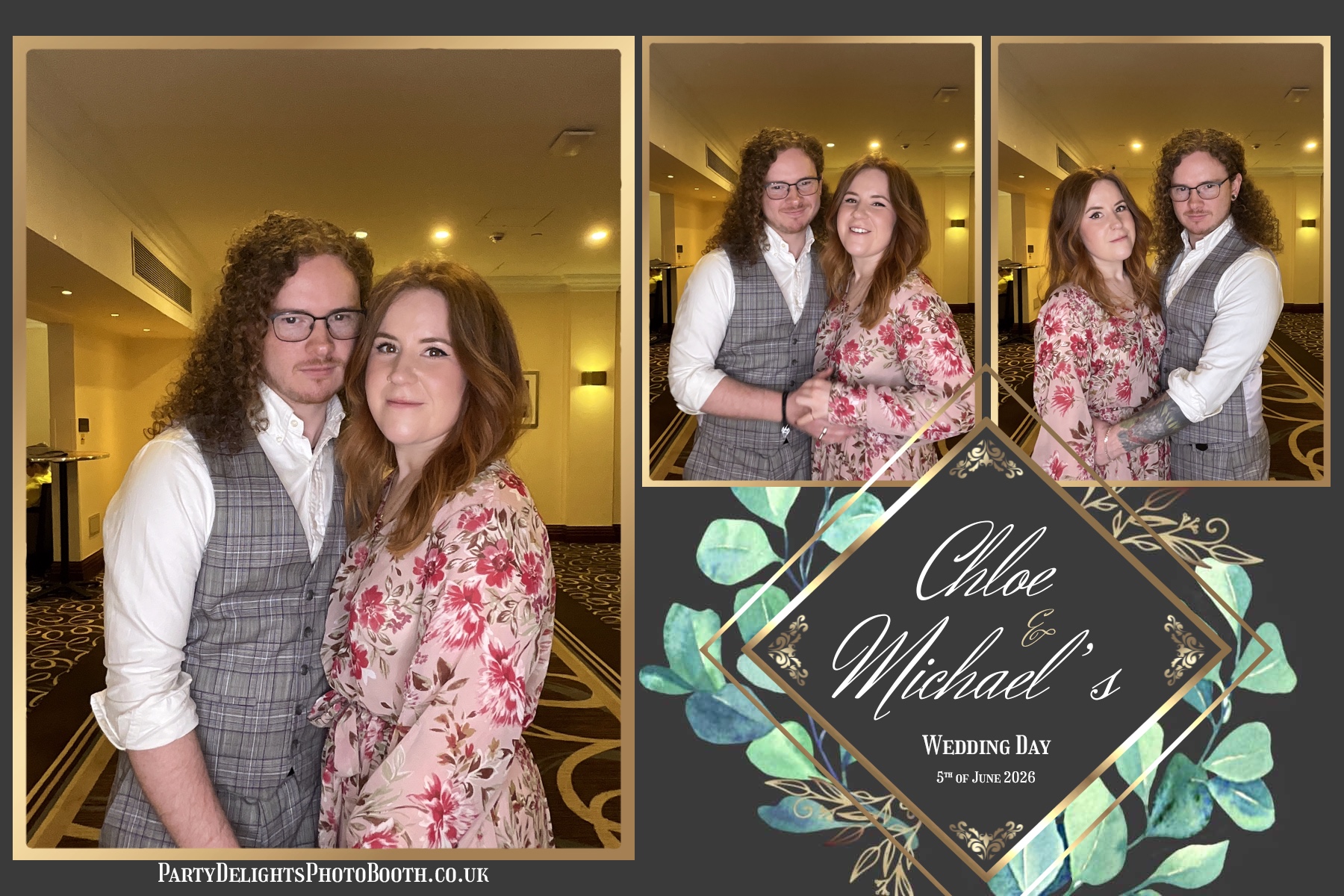 The Wedding Of Chloe And Michael | View more photos from the event at gallery.partydelightsphotobooth.co.uk/u/PartyDelightsPhotoBooth/The-Wedding-Of-Chloe-And-Michael