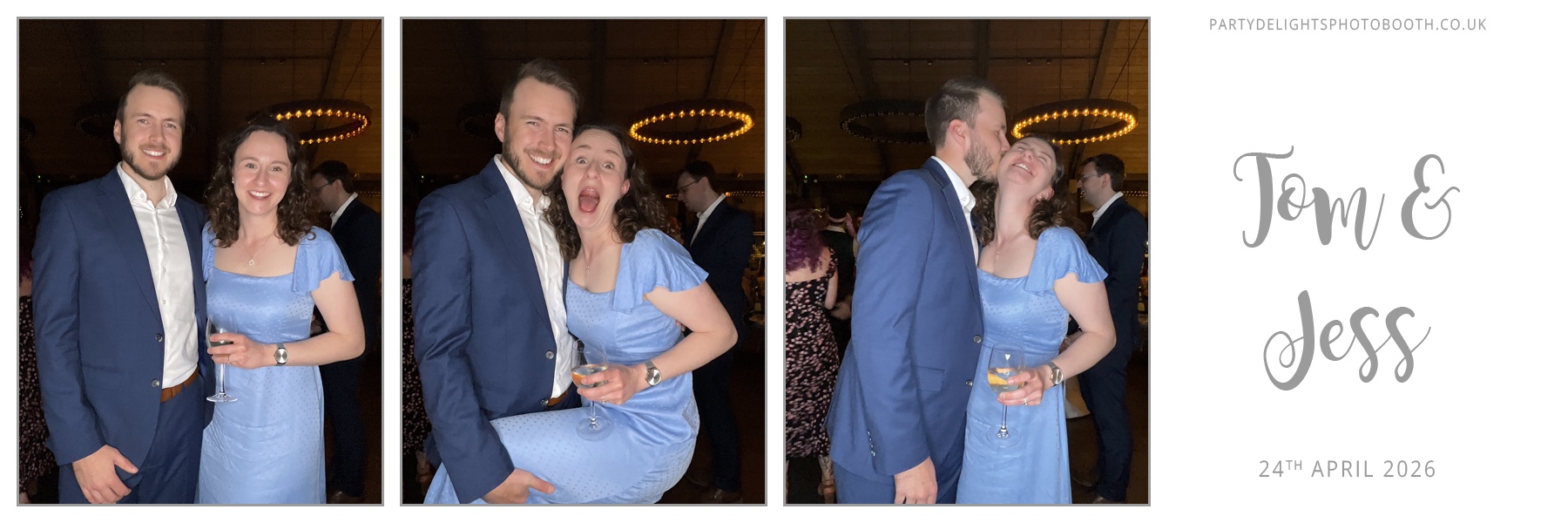 Tom & Jess's Wedding | View more photos from the event at gallery.partydelightsphotobooth.co.uk/u/PartyDelightsPhotoBooth/Tom-Jesss-Wedding