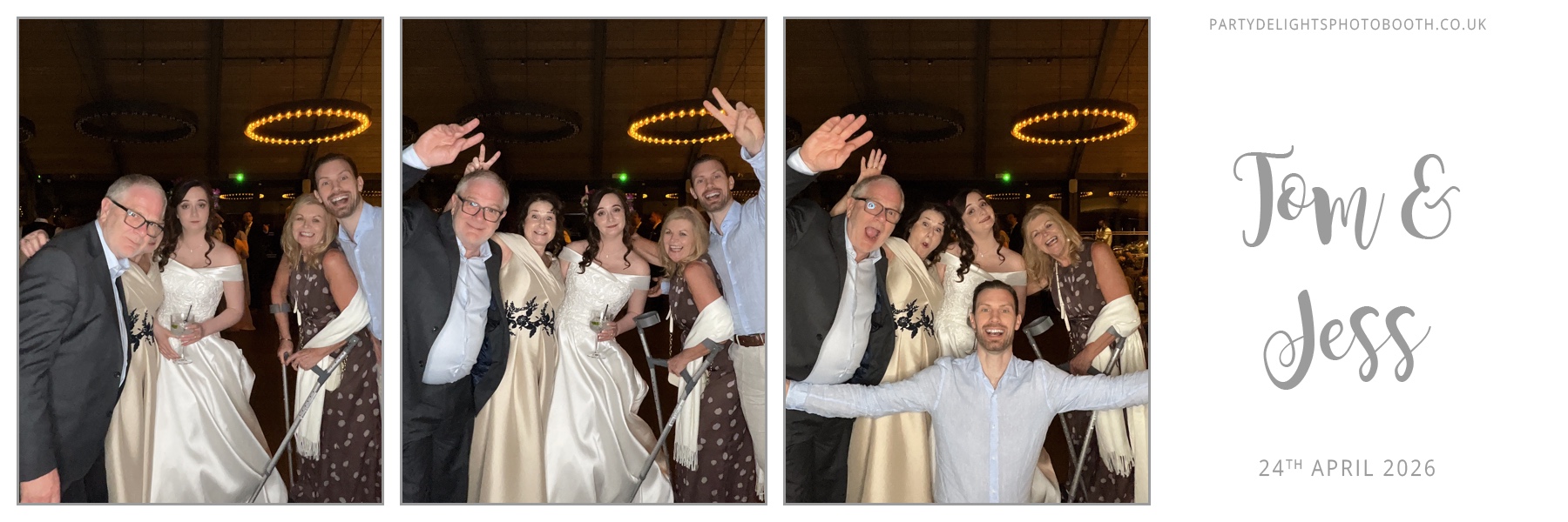 Tom & Jess's Wedding | View more photos from the event at gallery.partydelightsphotobooth.co.uk/u/PartyDelightsPhotoBooth/Tom-Jesss-Wedding