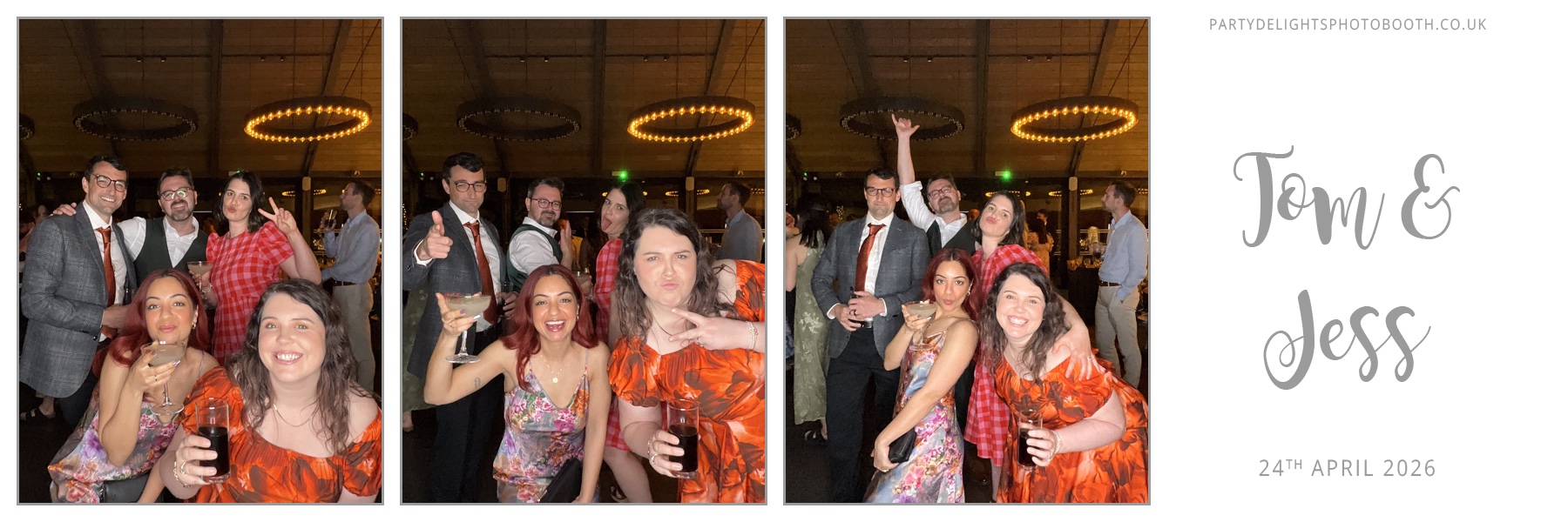 Tom & Jess's Wedding | View more photos from the event at gallery.partydelightsphotobooth.co.uk/u/PartyDelightsPhotoBooth/Tom-Jesss-Wedding