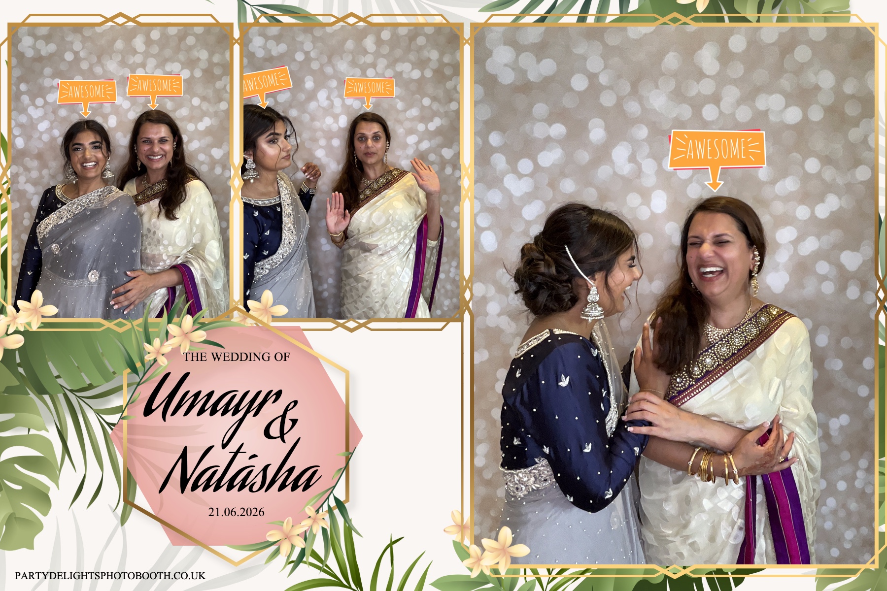 Umayr and Natasha’s Wedding | View more photos from the event at gallery.partydelightsphotobooth.co.uk/u/PartyDelightsPhotoBooth/Umayr-and-Natasha’s-Wedding