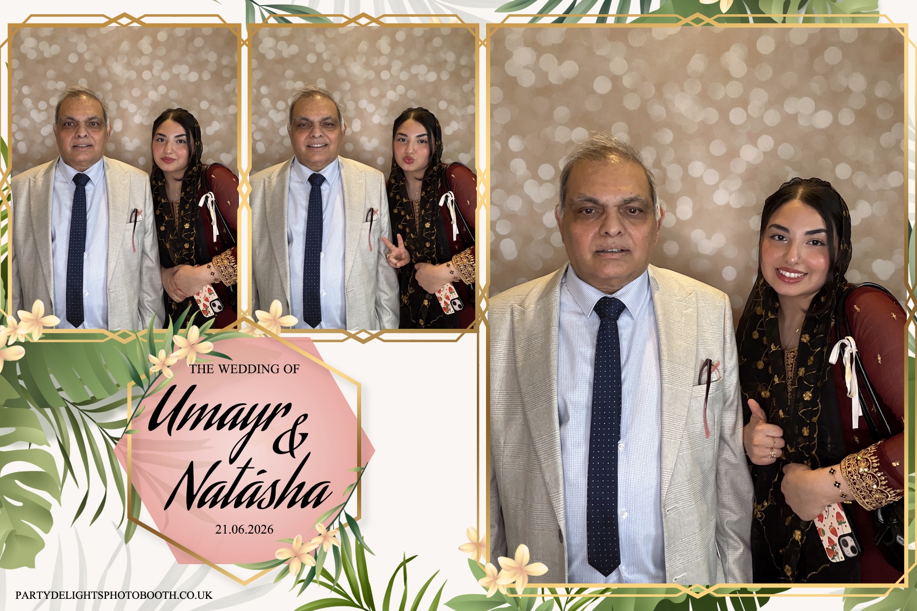 Umayr and Natasha’s Wedding | View more photos from the event at gallery.partydelightsphotobooth.co.uk/u/PartyDelightsPhotoBooth/Umayr-and-Natasha’s-Wedding