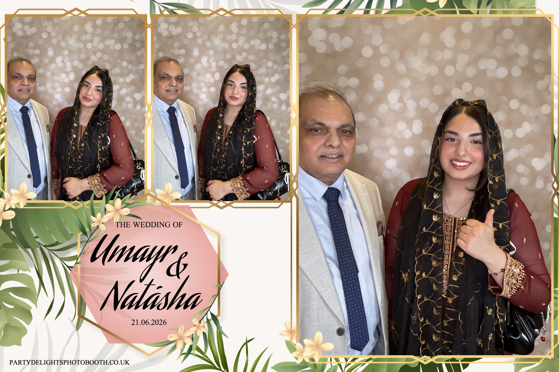 Umayr and Natasha’s Wedding | View more photos from the event at gallery.partydelightsphotobooth.co.uk/u/PartyDelightsPhotoBooth/Umayr-and-Natasha’s-Wedding