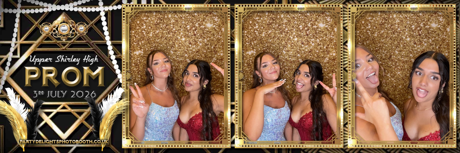 Upper Shirley High Prom | View more photos from the event at gallery.partydelightsphotobooth.co.uk/u/PartyDelightsPhotoBooth/Upper-Shirley-High-Prom
