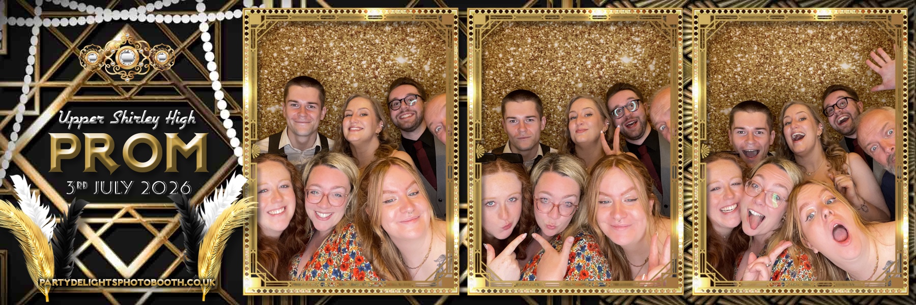 Upper Shirley High Prom | View more photos from the event at gallery.partydelightsphotobooth.co.uk/u/PartyDelightsPhotoBooth/Upper-Shirley-High-Prom