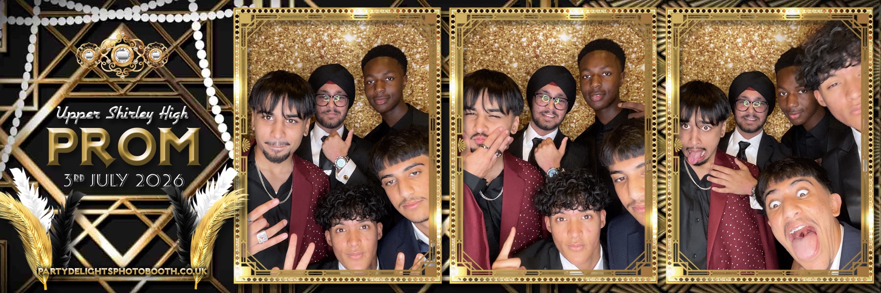 Upper Shirley High Prom | View more photos from the event at gallery.partydelightsphotobooth.co.uk/u/PartyDelightsPhotoBooth/Upper-Shirley-High-Prom