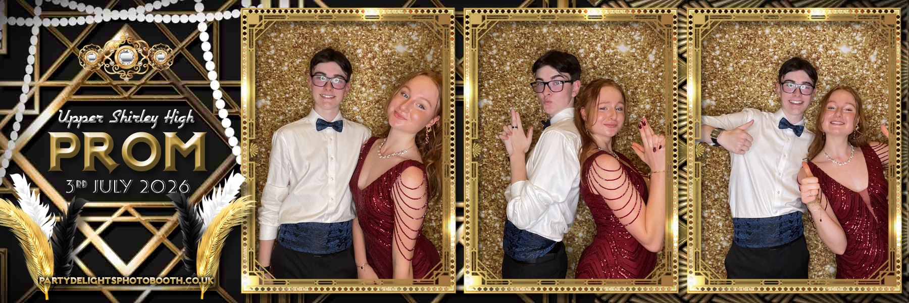 Upper Shirley High Prom | View more photos from the event at gallery.partydelightsphotobooth.co.uk/u/PartyDelightsPhotoBooth/Upper-Shirley-High-Prom
