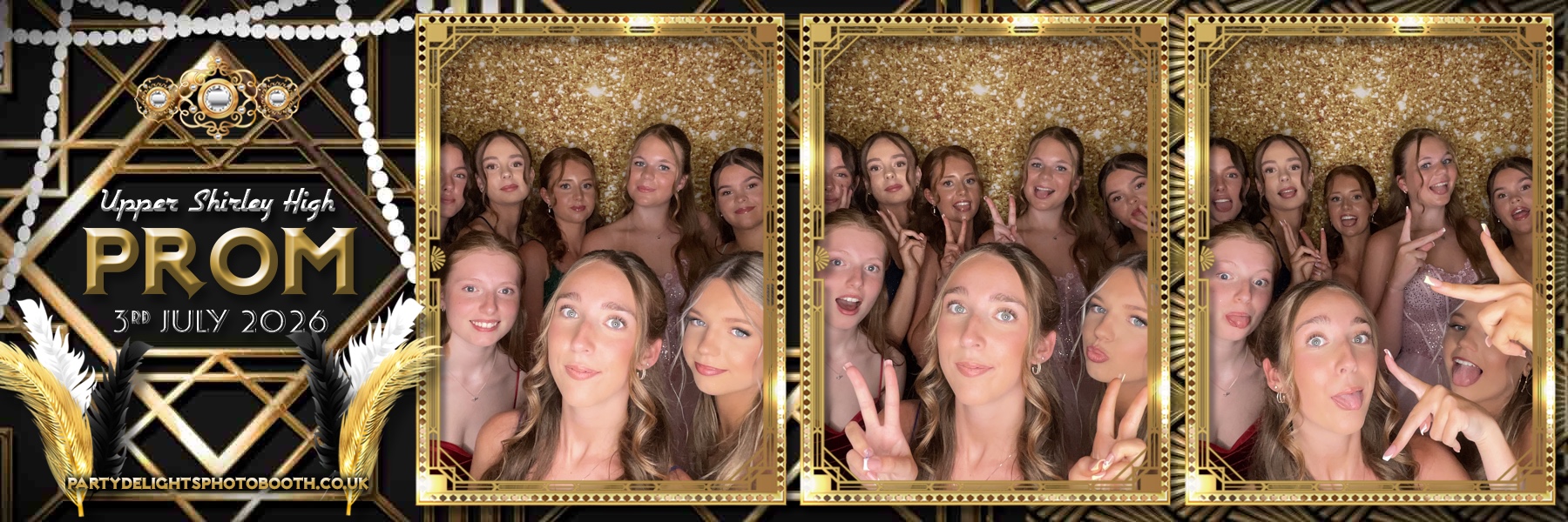 Upper Shirley High Prom | View more photos from the event at gallery.partydelightsphotobooth.co.uk/u/PartyDelightsPhotoBooth/Upper-Shirley-High-Prom