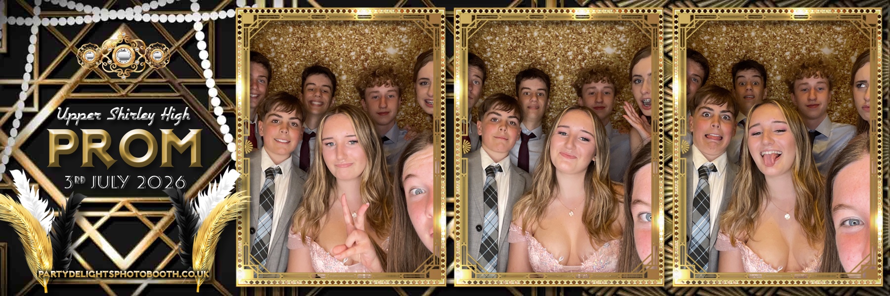 Upper Shirley High Prom | View more photos from the event at gallery.partydelightsphotobooth.co.uk/u/PartyDelightsPhotoBooth/Upper-Shirley-High-Prom