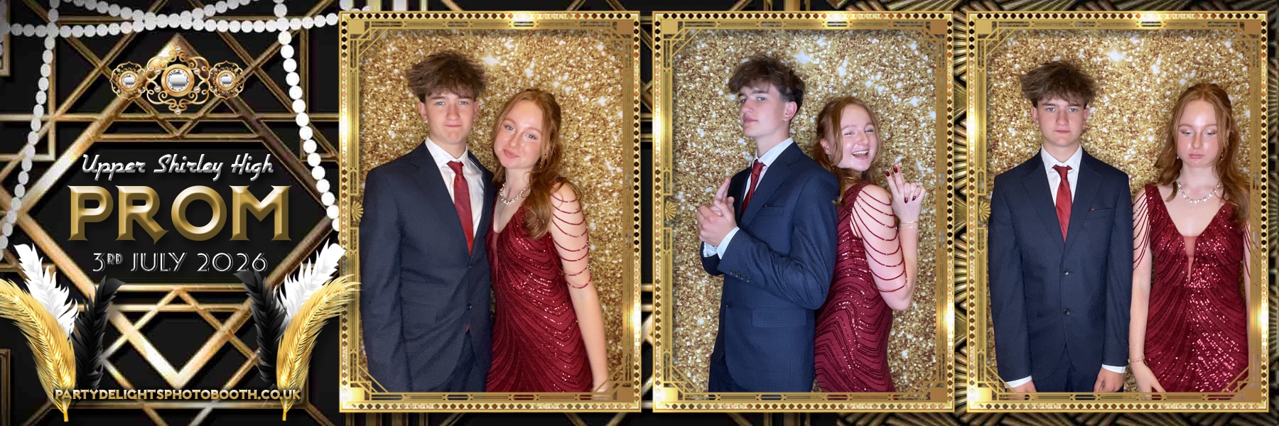 Upper Shirley High Prom | View more photos from the event at gallery.partydelightsphotobooth.co.uk/u/PartyDelightsPhotoBooth/Upper-Shirley-High-Prom