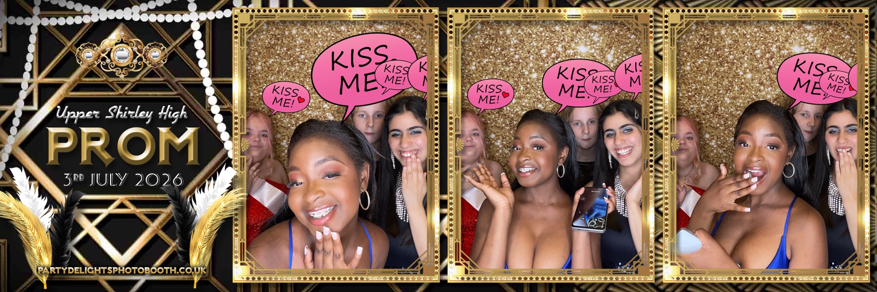 Upper Shirley High Prom | View more photos from the event at gallery.partydelightsphotobooth.co.uk/u/PartyDelightsPhotoBooth/Upper-Shirley-High-Prom