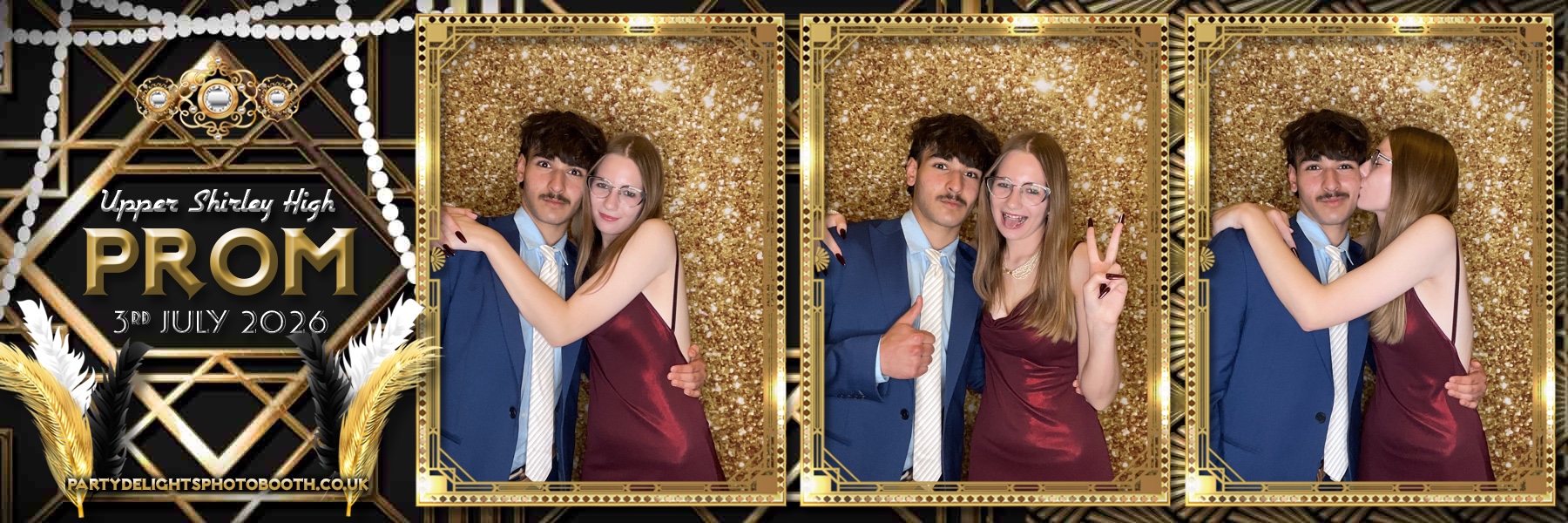 Upper Shirley High Prom | View more photos from the event at gallery.partydelightsphotobooth.co.uk/u/PartyDelightsPhotoBooth/Upper-Shirley-High-Prom