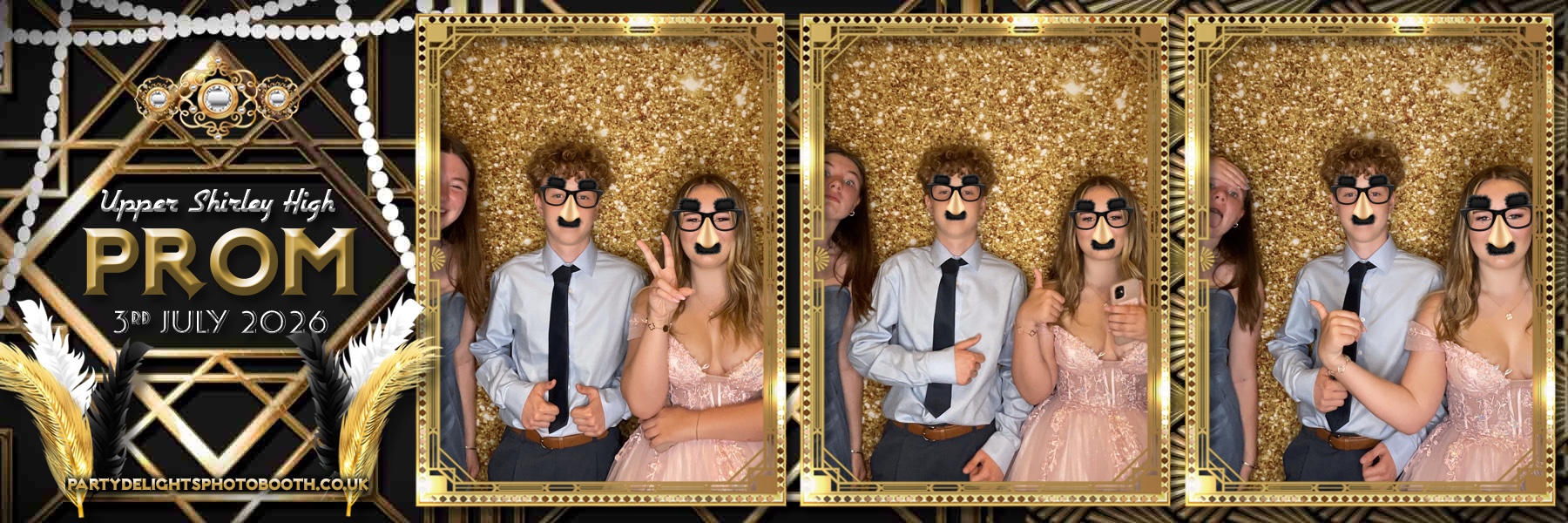 Upper Shirley High Prom | View more photos from the event at gallery.partydelightsphotobooth.co.uk/u/PartyDelightsPhotoBooth/Upper-Shirley-High-Prom
