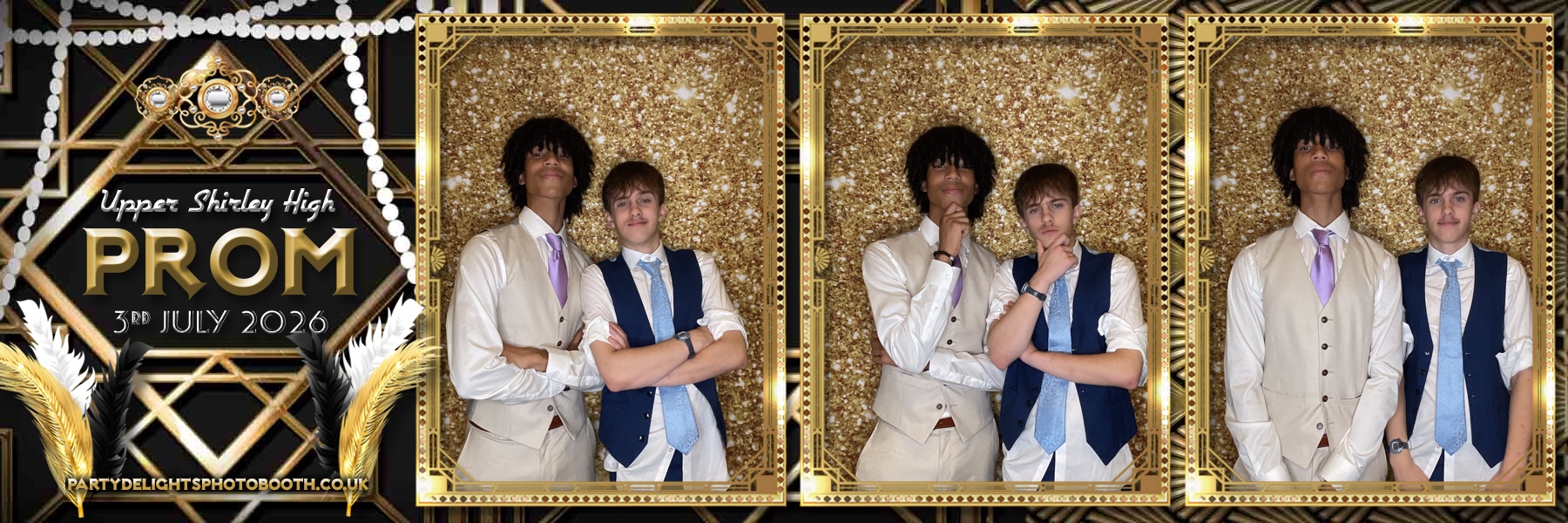 Upper Shirley High Prom | View more photos from the event at gallery.partydelightsphotobooth.co.uk/u/PartyDelightsPhotoBooth/Upper-Shirley-High-Prom