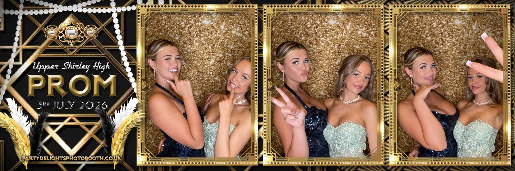 Upper Shirley High Prom | View more photos from the event at gallery.partydelightsphotobooth.co.uk/u/PartyDelightsPhotoBooth/Upper-Shirley-High-Prom